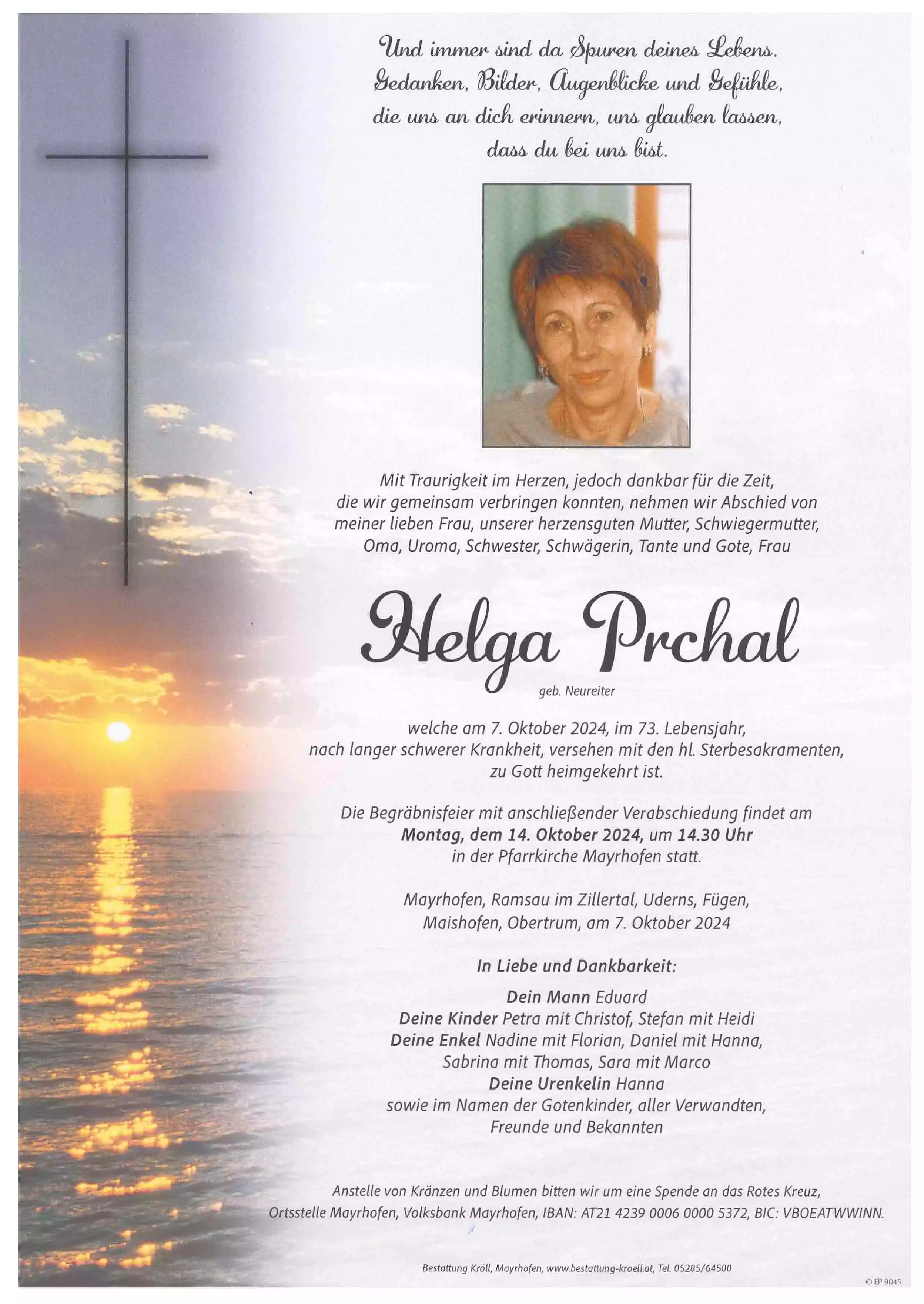Parte von Helga Prchal